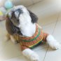 Handmade Hand Crocet Knit Baby Dog Sweater Clothes Myknitt D813 XXS
