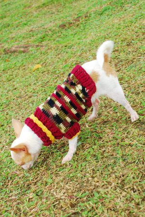 Warm dog Sweaters for puppy , handmade D821 XXS - Free shippping