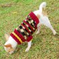 Warm dog Sweaters for puppy , handmade D821 XXS - Free shippping