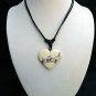 Music notes ceramic pendant - B