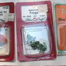 VTG Fibre-Craft Miniatures Halloween Pumpkin Head Man Owls Frogs Craft Supplies