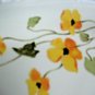GOEBEL  MERIDIAN  13" OVAL Serving Platter Celandine White yellow flowers