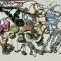 Lot of Costume Jewelry Vintage Necklace Bracelet Pin Chain Beaded Pewter Wood