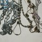 Lot of Costume Jewelry Vintage Necklace Bracelet Pin Chain Beaded Pewter Wood