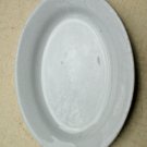 Antique VTG J&G Meakin Hanley England White Ironstone Oval Mini Platter 7 1/2"