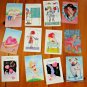 Paper Moon Graphics VALENTINE CARDS LOT 14 Bad Betty 1987 Adult Funny Sexy Greet