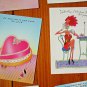 Paper Moon Graphics VALENTINE CARDS LOT 14 Bad Betty 1987 Adult Funny Sexy Greet