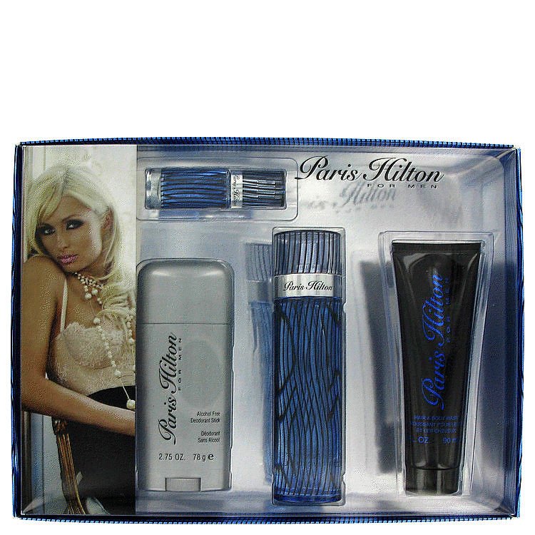 Paris Hilton Cologne by Paris Hilton (Men 4pc Gift Set)