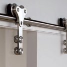 double glass sliding door full set hardware+free shipping