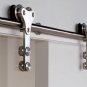 double glass sliding door full set hardware+free shipping