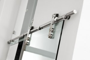 glass sliding door full set hardware