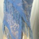 Shawls with Rose Vine Burnout Design