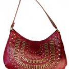 Front Studs and Grommets Design Handbag