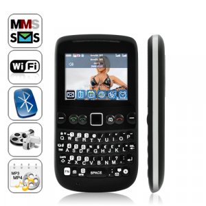 The Buddy - WiFi Dual-SIM Cellphone with QWERTY Keyboard
