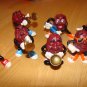 7 Vintage California Raisins Action Figures