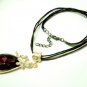 Classic Elegant Unique Design Red Stone Necklace 47671