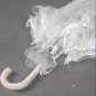 small white lace parasol umbrella for wedding party