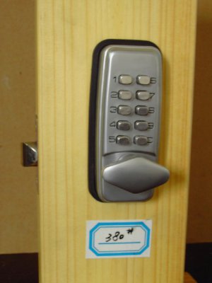 Keyless Machinery Password Code Push Button Door Lock