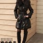 REAL FUR COLLAR WOMEN DELUXE HOODED WINTER LONG DOWN JACKET COAT PARKA