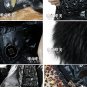 REAL FUR COLLAR WOMEN DELUXE HOODED WINTER LONG DOWN JACKET COAT PARKA