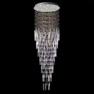 Modern Crystal Chandelier 71"L 9 lights RAIN DROP