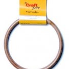 CraftFactory Light Wood Round Pair 13cm Sew Bag Handles