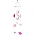 Buttefly Birds Hearts Flowers Mobile Hanging Decoration