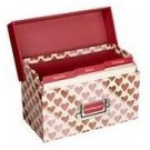 Emma Bridgewater Pink Red Love Hearts Recipe Divider Box Kitchen Teenagers Gift