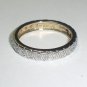 Solid 9ct Gold 2.4g Full Eternity Diamond Wedding Ring Gift Boxed Ladies Size L