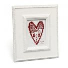 Contemporary White Bold Wooden Cornice Photo Frame Gift