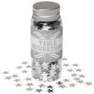 Wedding Silver Shining Stars Confetti Table Decoration