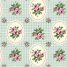 Vintage Gingham Rose Wrap Wrapping Paper Gift Wrap x5