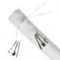 4 Silver Cutlery Food Napkin Holders Charms Decoration
