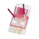 Pack of 6 Pairs Childrens Bamboo Chinese Chopsticks New