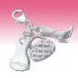 Sterling Silver LOVE CHOCOLATE 3D Like Real Bar Bracelet Clip-On Charm Gift Box