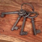 Large Gaolers Garden Metal Decoration Decorative Keys