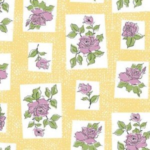 Lilac Yellow Rose Wrap Wrapping Paper Gift Wrap x5