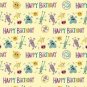 Happy Birthday Monster Wrap Wrapping Paper Gift Wrap x5