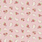 Pink Paisley Rose Flowers Wrapping Paper Gift Wrap x 5