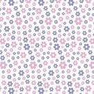 Pink Lilac Daisy Flowers Wrapping Paper Gift Wrap x 5