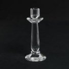 Modern Cut Glass Round Tall Dinner Candle Holder Stick