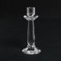 Modern Cut Glass Round Tall Dinner Candle Holder Stick