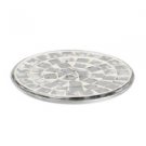 Antique Mirror Mosaic Tile T-light Candle Holder Plate