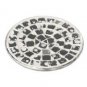 Antique Mirror Mosaic Tile T-light Candle Holder Plate