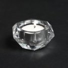 Cut Glass Hexagon Diamond T-light Holder Decoration New
