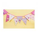 Fairy Kingdom Princess Paper Girls Party Bunting 3.15m