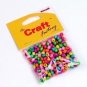 Craft Factory 6mm Colourful Mixed Wooden Beads 15grams