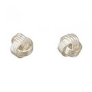 Sterling Silver Wool Mark Classic Studs Earrings Gift