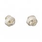 Sterling Silver Wool Mark Classic Studs Earrings Gift