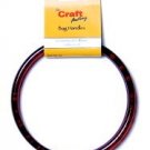 Craft Factory Amber Round Pair 13cm Bag Handles
